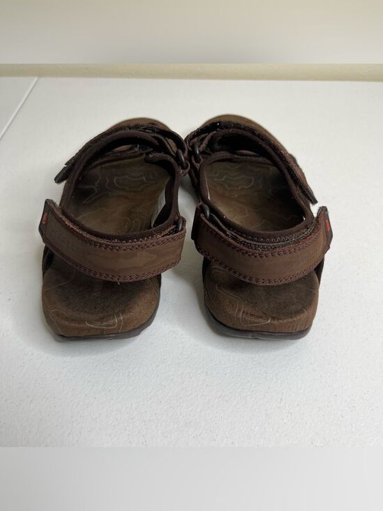 Merrell Sandspur Brown Sport Sandals Men Sz 10 Adjustable Hiking Comfort Outdoor main image 4